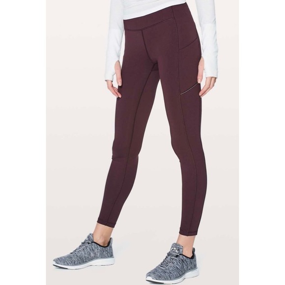Lululemon Speed Up Tight *Full-On Luxtreme 28"
Black Cherry - Picture 1 of 9